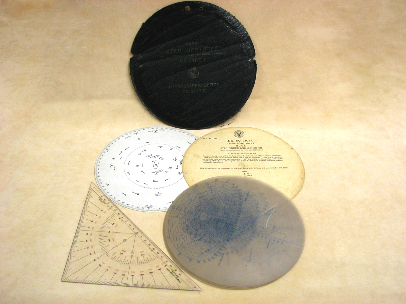 1962 B Cooke & Son Maritime sextant with Star Finder set